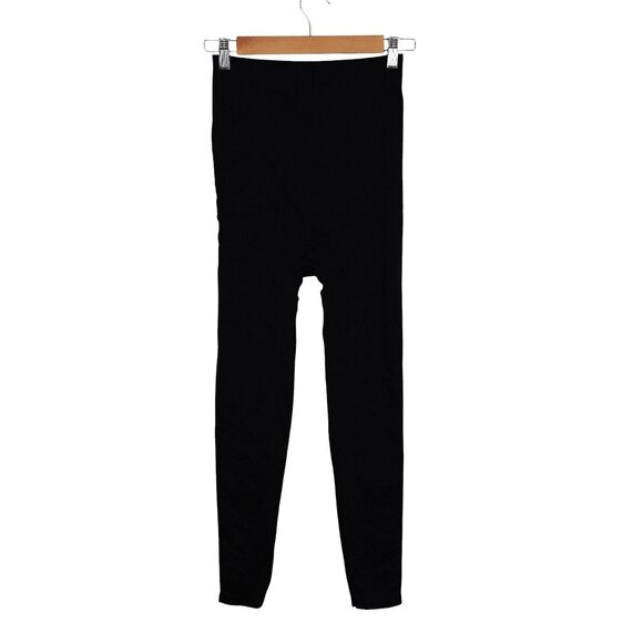 Blanqi Everyday Black High-Waisted Belly Support Maternity Leggings Size M - Picture 1 of 8